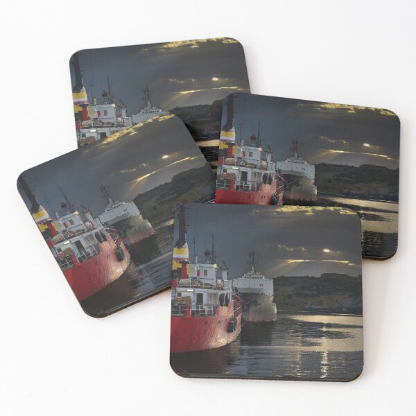 Item preview, SPIRO F VALLETTA ----- MALTA MARSA DOCK sunrise designed and sold by Edwin  Catania.