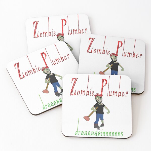 Item preview, Zombie plumber designed and sold by Foxlindesigns.