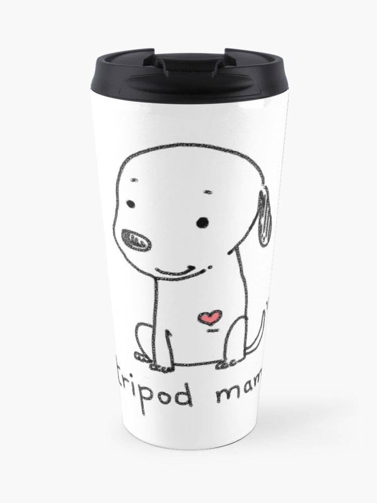 dog mom travel mug