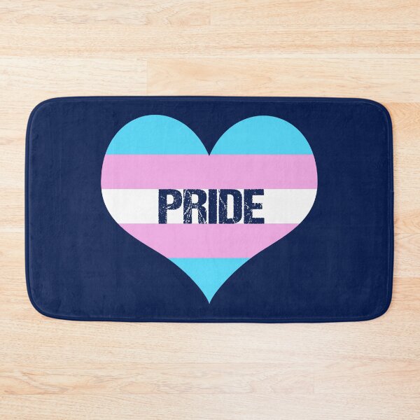 Artikelvorschau, Transgender Stolz Herz entworfen und verkauft von Epic Love Designs.