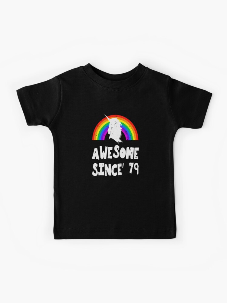 Unicorn Awesome Since 1979 Shirt 40th Birthday 40 Years Old Unicorn Awesome Since 1979 Shirt 40th Birthday 40 Years Old