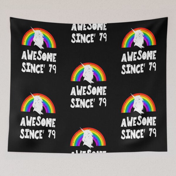 Item preview, Unicorn 40th Birthday Gift Rainbow 1979 40 Years Old  designed and sold by clothesy7.