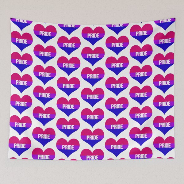 Item preview, Bisexual Pride Flag Heart designed and sold by Epic Love Designs.