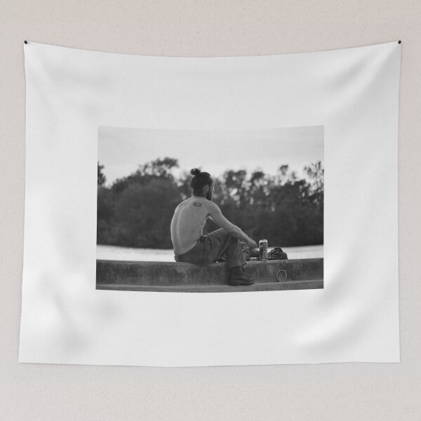Item preview, Man With Beer Relaxing designed and sold by Cynthia48.
