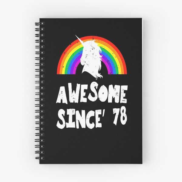 Item preview, Unicorn 41st Birthday Gift Rainbow 1978 41 Years Old  designed and sold by clothesy7.