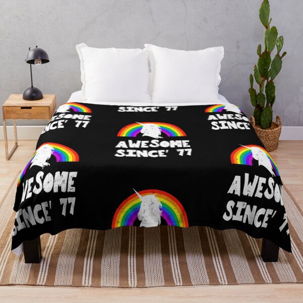 Item preview, Unicorn 42nd Birthday Gift Rainbow 1977 42 Years Old  designed and sold by clothesy7.