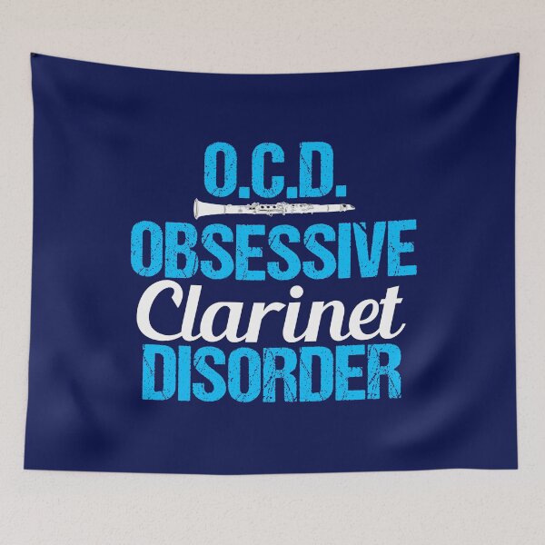 Item preview, Cute Obsessive Clarinet Disorder designed and sold by Epic Love Designs.