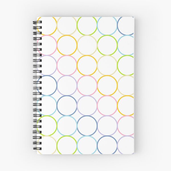 Item preview, Pastel Rainbow Circles designed and sold by lornakay.
