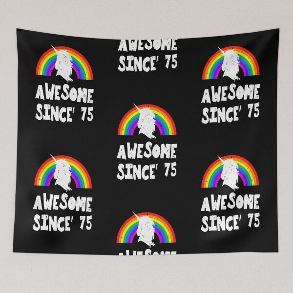 Item preview, Unicorn 44th Birthday Gift Rainbow 1975 44 Years Old  designed and sold by clothesy7.