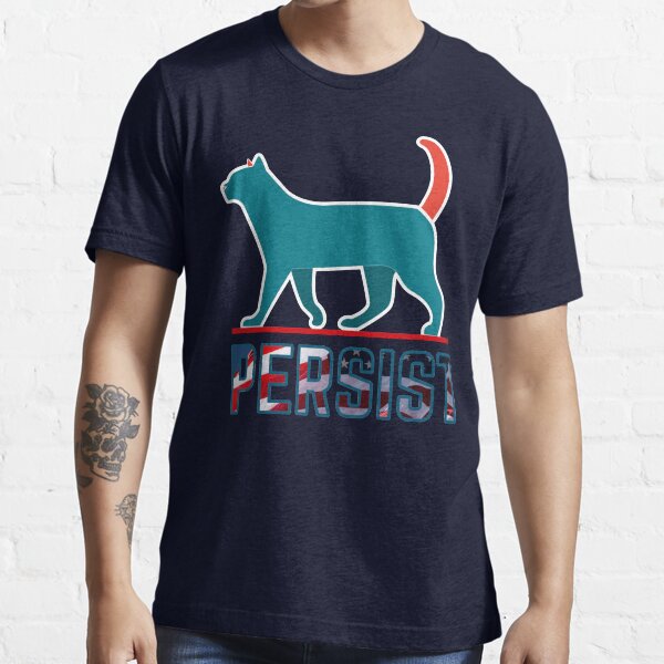 Item preview, Elizabeth Warren Perisist Cat Campaign Shirt designed and sold by patricke116.