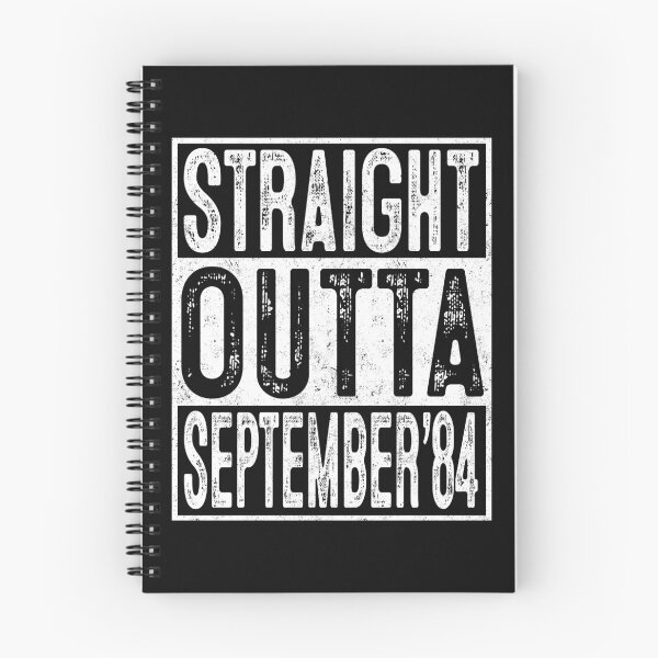 Item preview, 35th Birthday Straight Outta September 1984 Gift 35 Year Old designed and sold by Nikolaienko Artem.