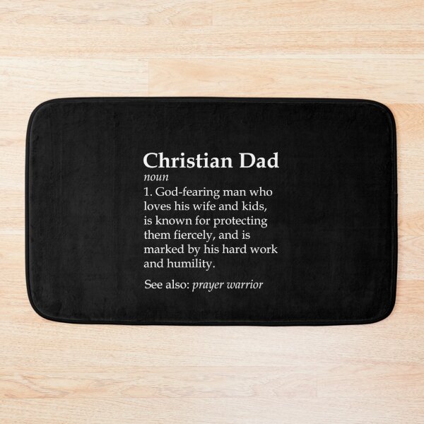 Item preview, Christian Dad Definition, Christian Quote, Christian Saying designed and sold by ChristianLife.