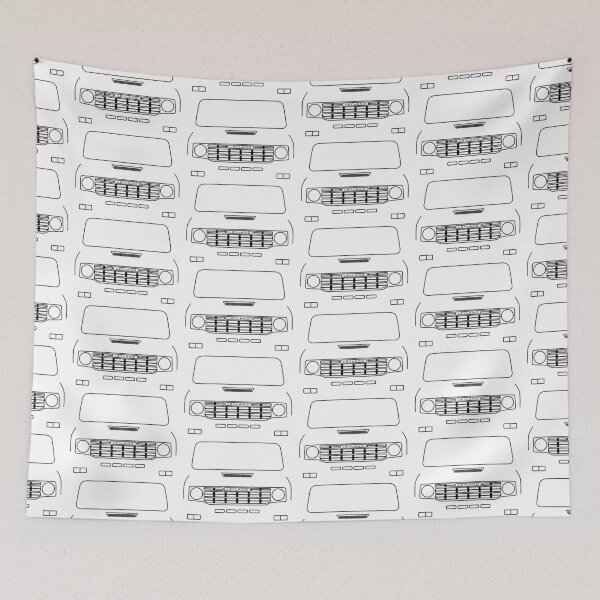 Item preview, Leyland Sherpa panel van outline graphic (black) designed and sold by soitwouldseem.