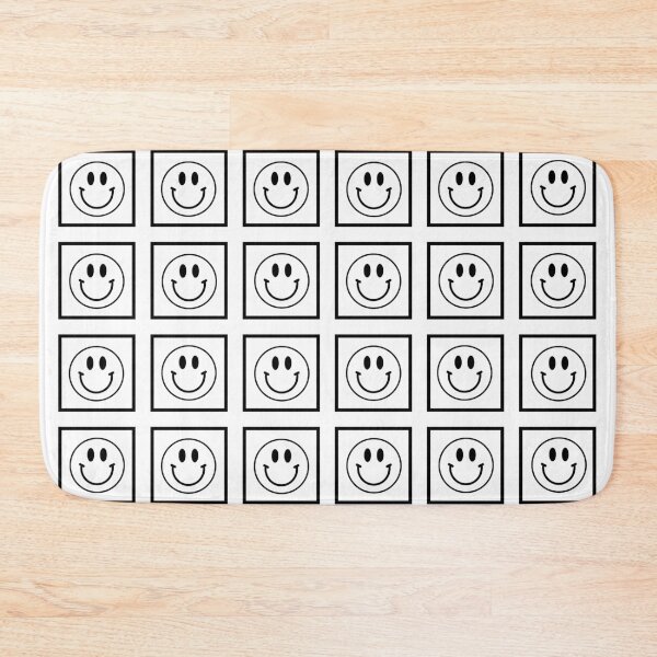 Item preview, Framed White Happy Faces   designed and sold by lornakay.