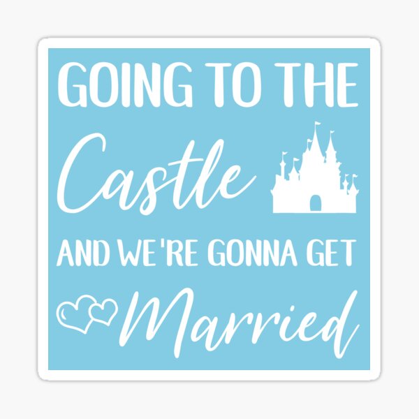 "Going to the Castle" Sticker by fairytalelife Redbubble