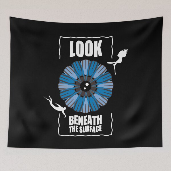 Item preview, Look Beneath The Surface Of Things | Scuba Diving designed and sold by TMBTM.