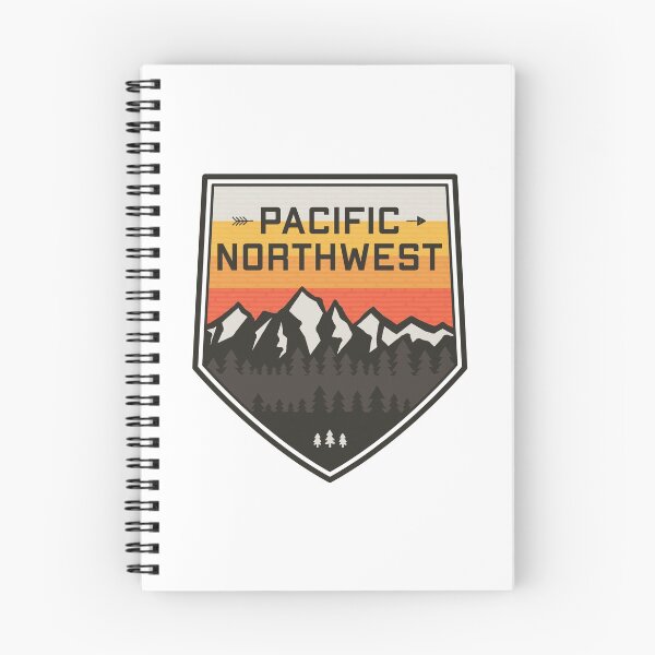 Item preview, Pacific Northwest Mountains designed and sold by happysquatch.