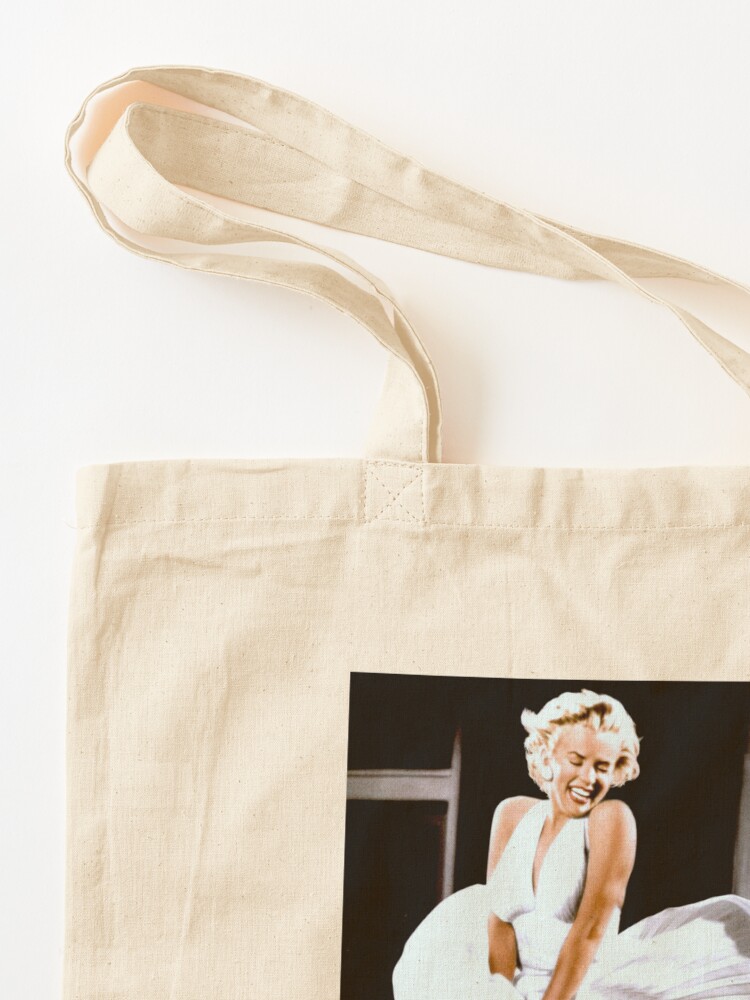 Marilyn Monroe Hand Purse. This small, black beaded hand purse