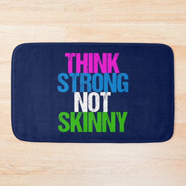 Item preview, Think Strong Not Skinny designed and sold by Epic Love Designs.