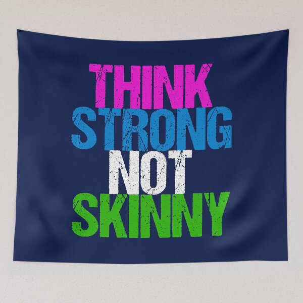 Item preview, Think Strong Not Skinny designed and sold by Epic Love Designs.