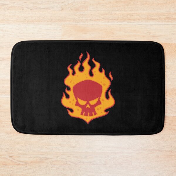 Item preview, Flaming Skull designed and sold by fizzgig.