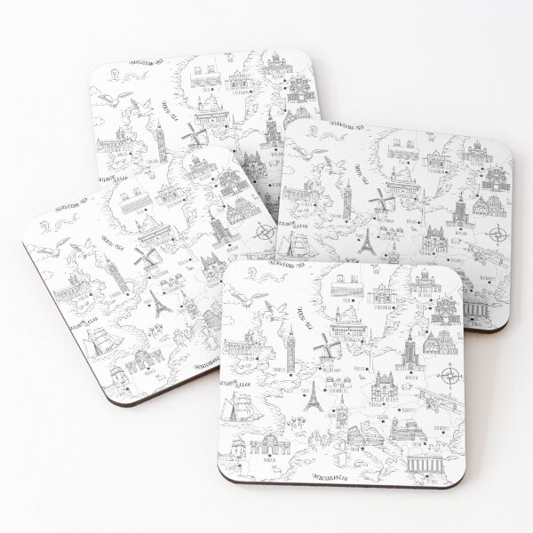 Item preview, Map of Europe designed and sold by franzi.