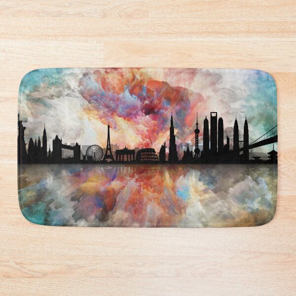 Item preview, The Best City skyline designed and sold by Art by Lilia.