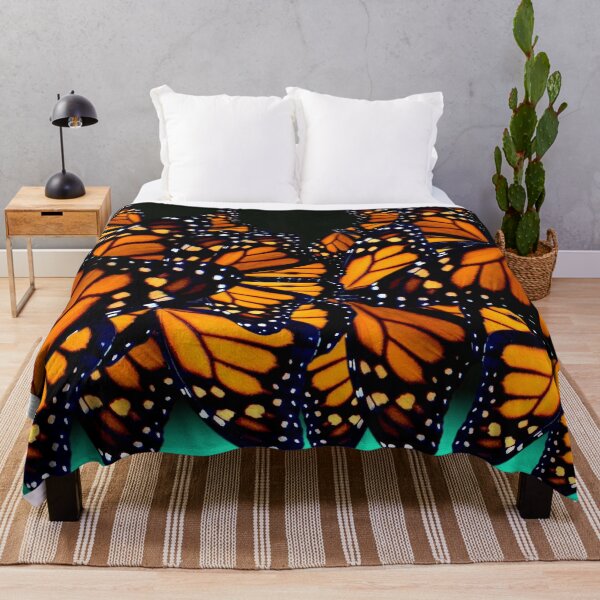 Item preview, Blue green monarch butterfly  designed and sold by Stephanie  Skeem.