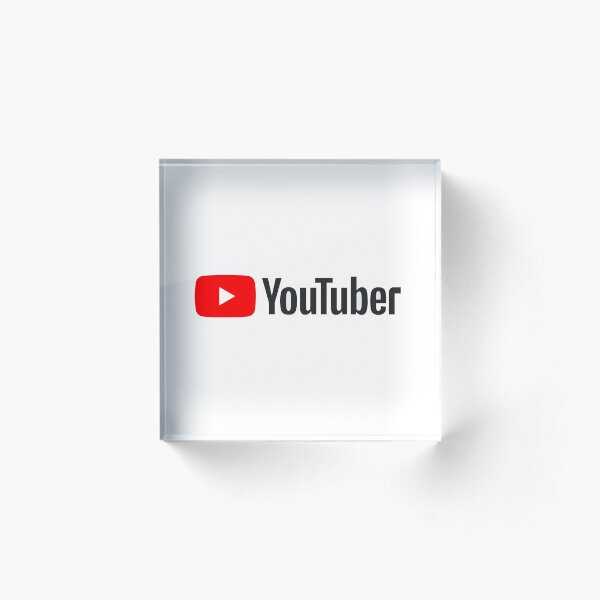YouTuber! Acrylic Block