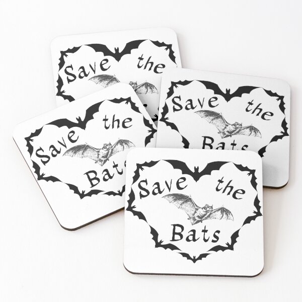 Item preview, Save the Bats Bat Heart with Bat designed and sold by BeYOUtifulFaith.