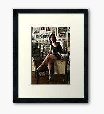 Legal Legs Framed Print