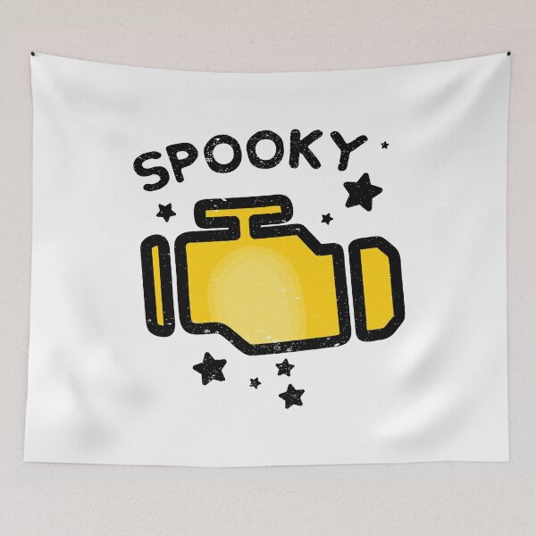 Item preview, Spooky check engine designed and sold by TswizzleEG.