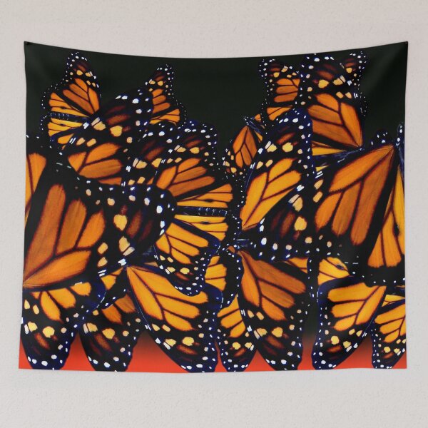 Item preview, red monarch butterfly  designed and sold by Stephanie  Skeem.