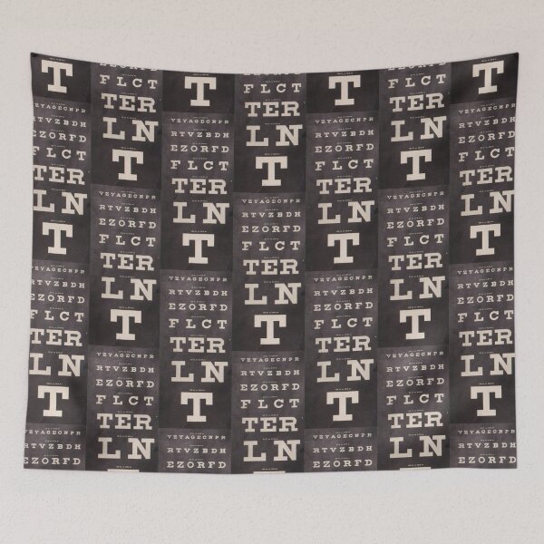 Item preview, Antique Eye Chart designed and sold by BlueSpecsStudio.