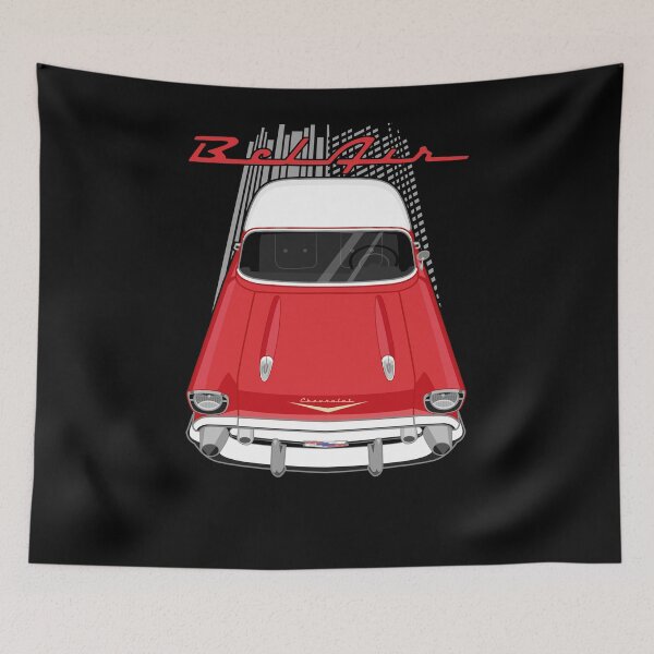 Item preview, Chevrolet Bel Air 1957 - red and white designed and sold by V8social.