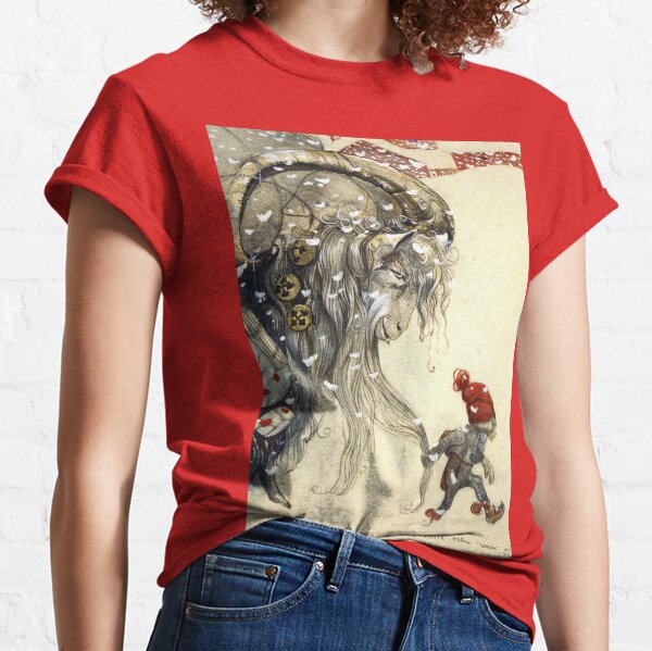 Yule Goat - John Bauer Christmas  Classic T-Shirt
