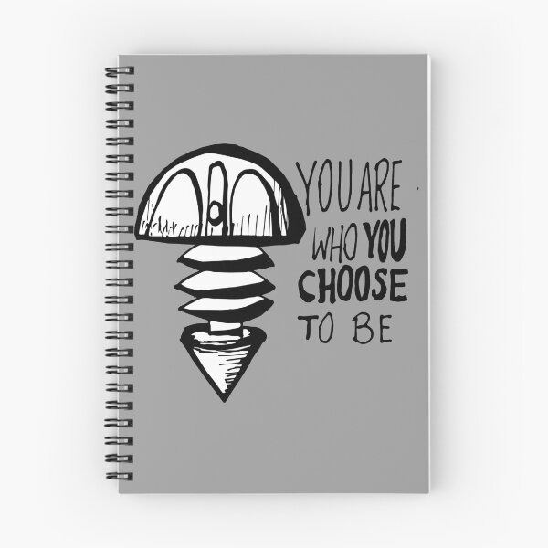 Item preview, You Are Who You Choose to Be designed and sold by VintageElysium.