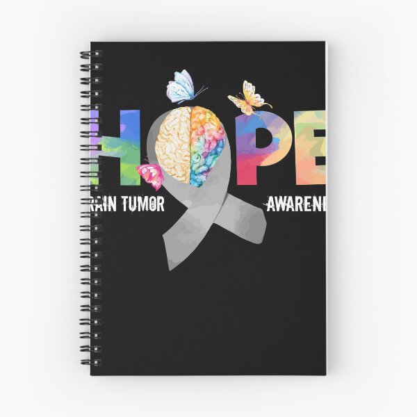 Item preview, Hope Brain Tumor Awareness Shirt, Brain Tumor Shirt, Grey Ribbon Shirt, Brain Cancer Shirt, Cancer Awareness Shirt, Brain Cancer Tumor Walk designed and sold by MerchDesignerRB.