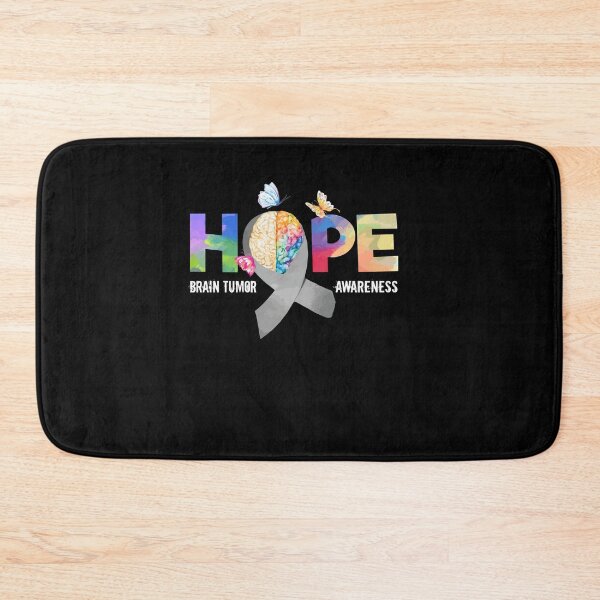 Item preview, Hope Brain Tumor Awareness Shirt, Brain Tumor Shirt, Grey Ribbon Shirt, Brain Cancer Shirt, Cancer Awareness Shirt, Brain Cancer Tumor Walk designed and sold by MerchDesignerRB.