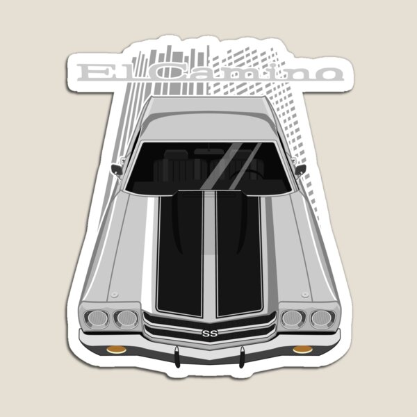 Artikel-Vorschau von Chevrolet El Camino SS 1970 - silver, designt und verkauft von V8social.