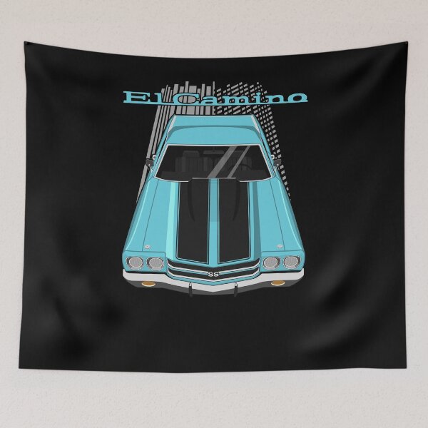Item preview, Chevrolet El Camino SS 1970 - turquoise designed and sold by V8social.