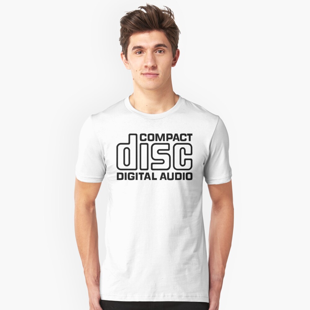 NDVH Compact Disc Slim Fit T-Shirt