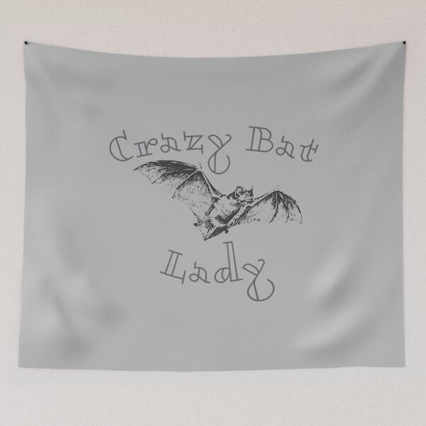 Item preview, Crazy Bat Lady designed and sold by BeYOUtifulFaith.