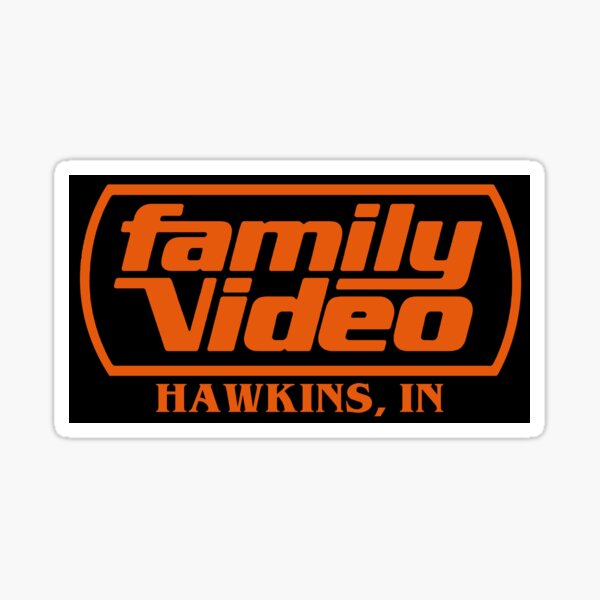 Family Video! Sticker