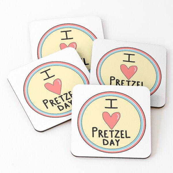 Item preview, i love pretzel day designed and sold by Katy Henderson.