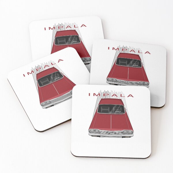 Item preview, Chevrolet Impala SS 1964 - palomar red designed and sold by V8social.
