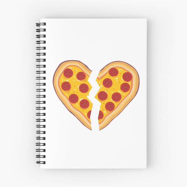 Item preview, Pizza Heart Broken Pepperoni Cheese Slice designed and sold by JustLivinLife.