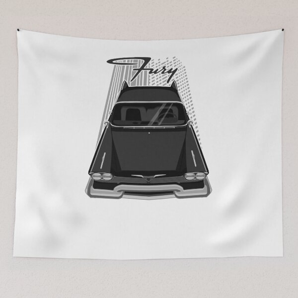 Item preview, Plymouth Fury 1957 - 1958 - black designed and sold by V8social.