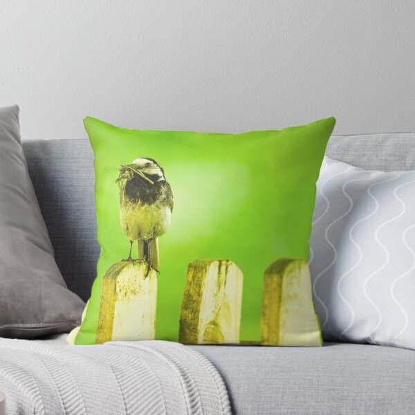 Item preview, Pied Wagtail & Dragonfly designed and sold by howardbragen.
