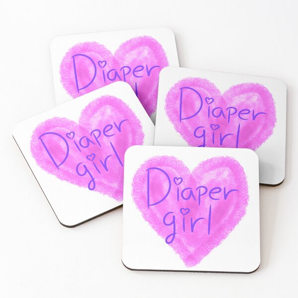 Item preview, Diaper Girl (pink and purple) designed and sold by Cloud-Boy.